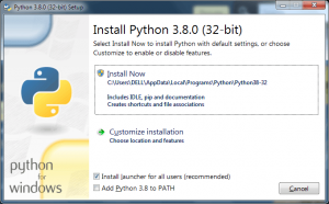 Install Python 3 on Windows