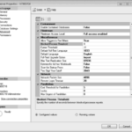 Server Properties window with Filestream Access Level set to Full Access Enabled