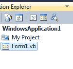 Solution Explorer Window