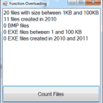 VB - Overloaded Functions Example