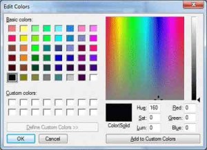 Color dialog box - VB2008