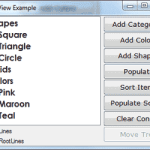 Basic properties and methods of the TreeView control.