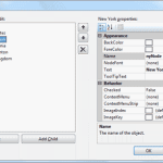 The TreeNode Editor dialog box