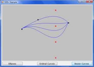 Bezier curves and their control points
